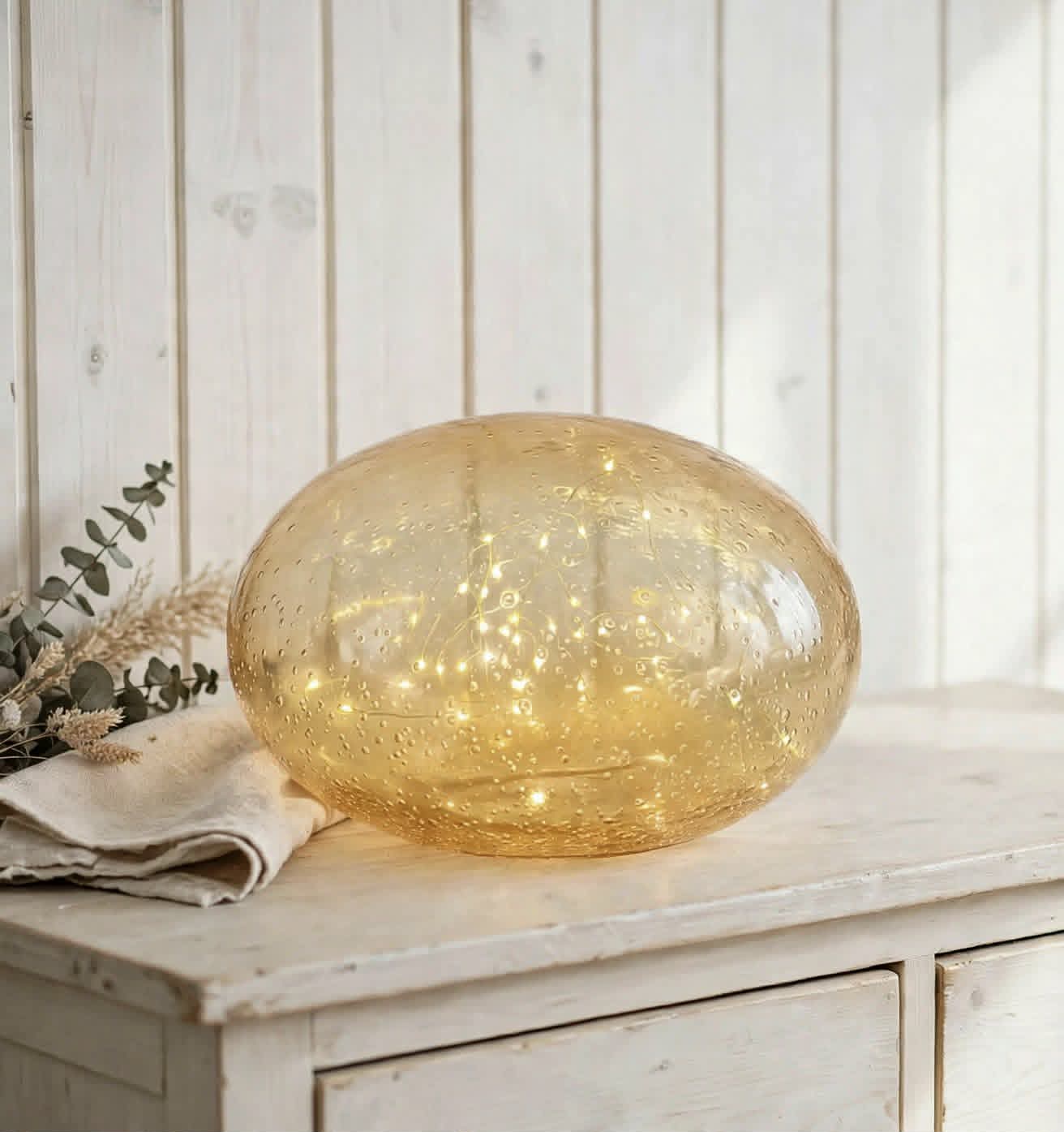 Bordslampa Sten - Beige