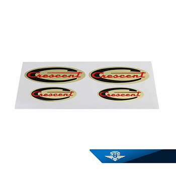 Kit Crecentdecals: 73x26 og 100x35 mm.
