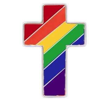 Rainbow Cross Pins