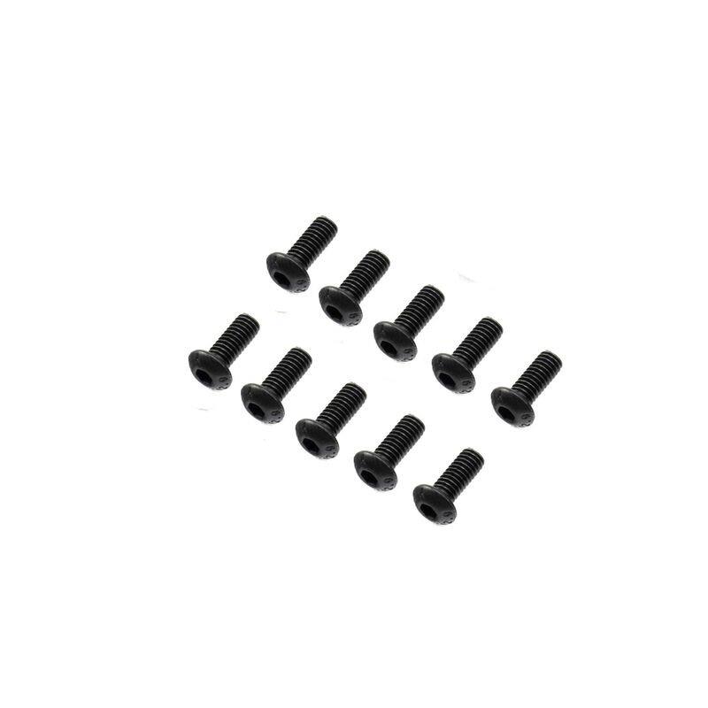 Losi Button Head Screws, M4 x 10mm STL (10) - 2