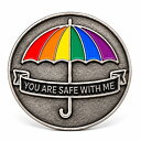 You are safe with me Umbrella pin