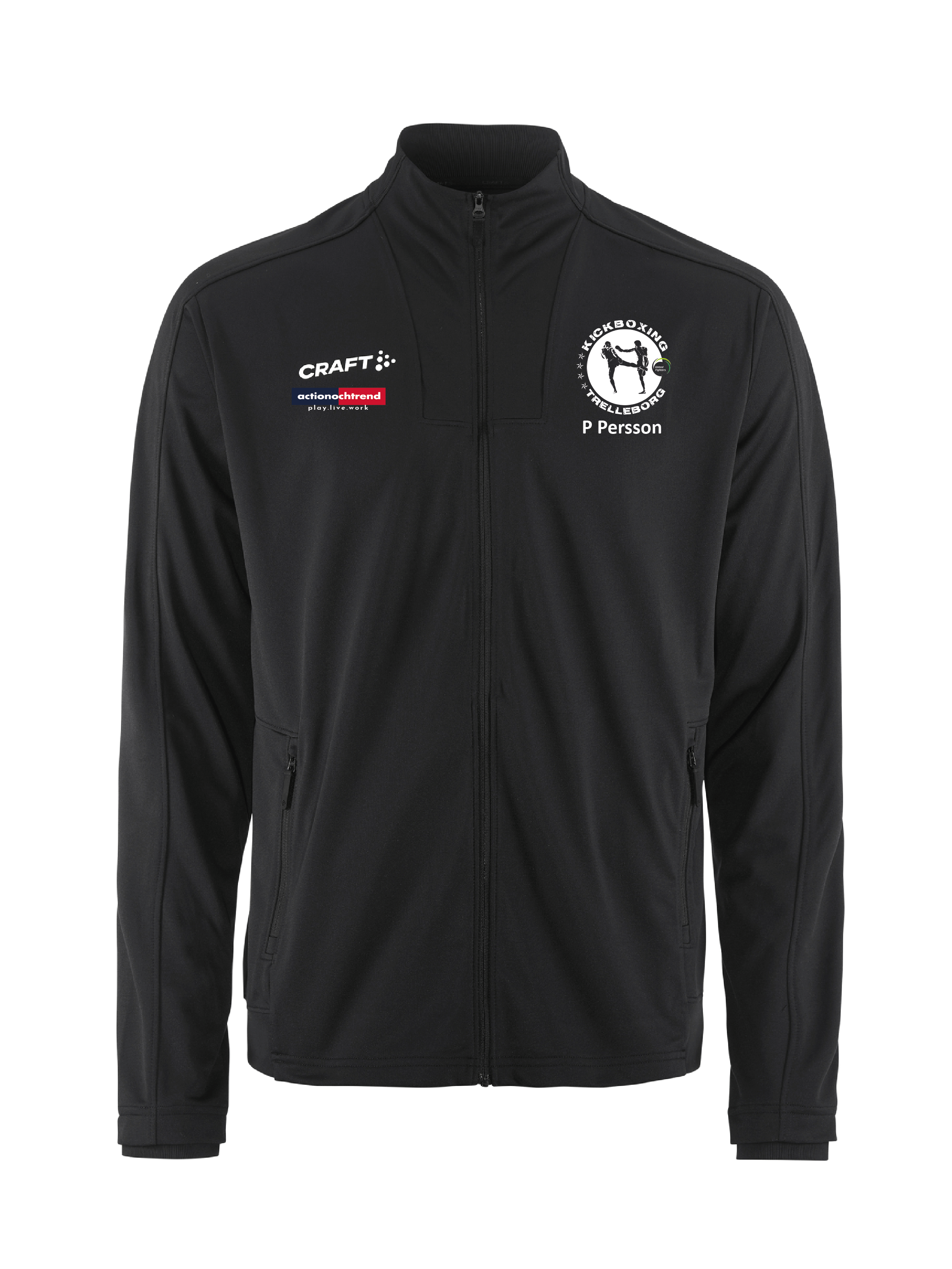 Craft Evolve 2.0 Full Zip Jacket Dam - Kickboxning (United Fighters)