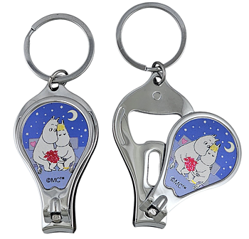 Moomin Keychain - Bottle Opener / Nail Clipper