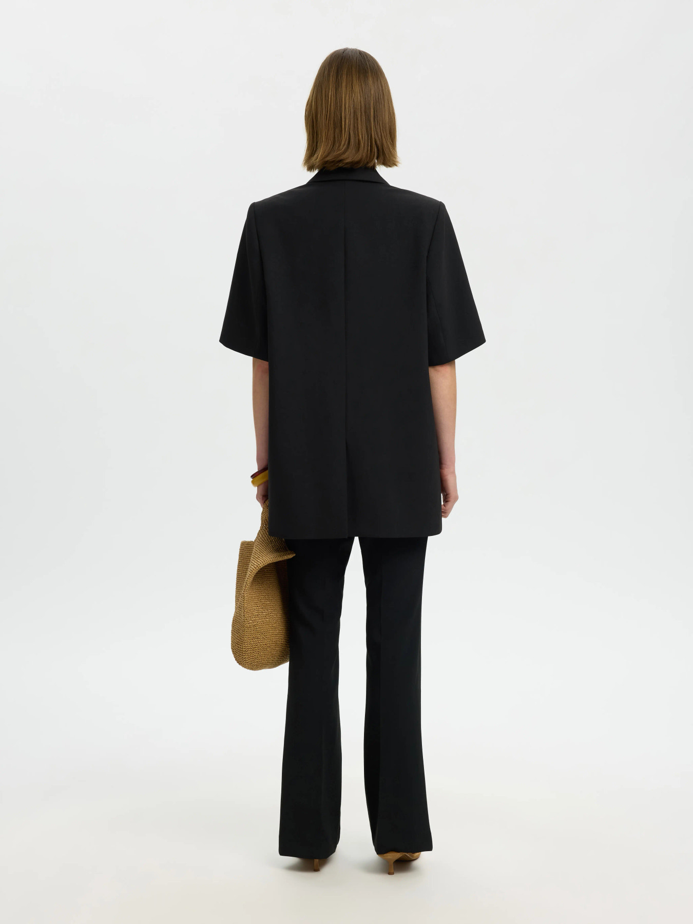 SLWRITA SS RELAXED BLAZER FD Black - 6