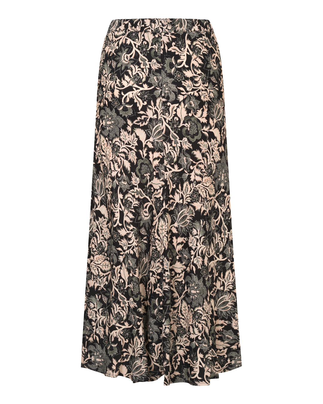Kjol Kela mönstrad svart/beige/grått - 6