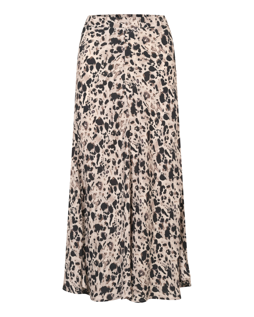 Kjol Kela mönstrad beige/svart - 5