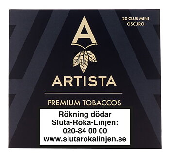 Artista Club Mini Oscuro 20-pack