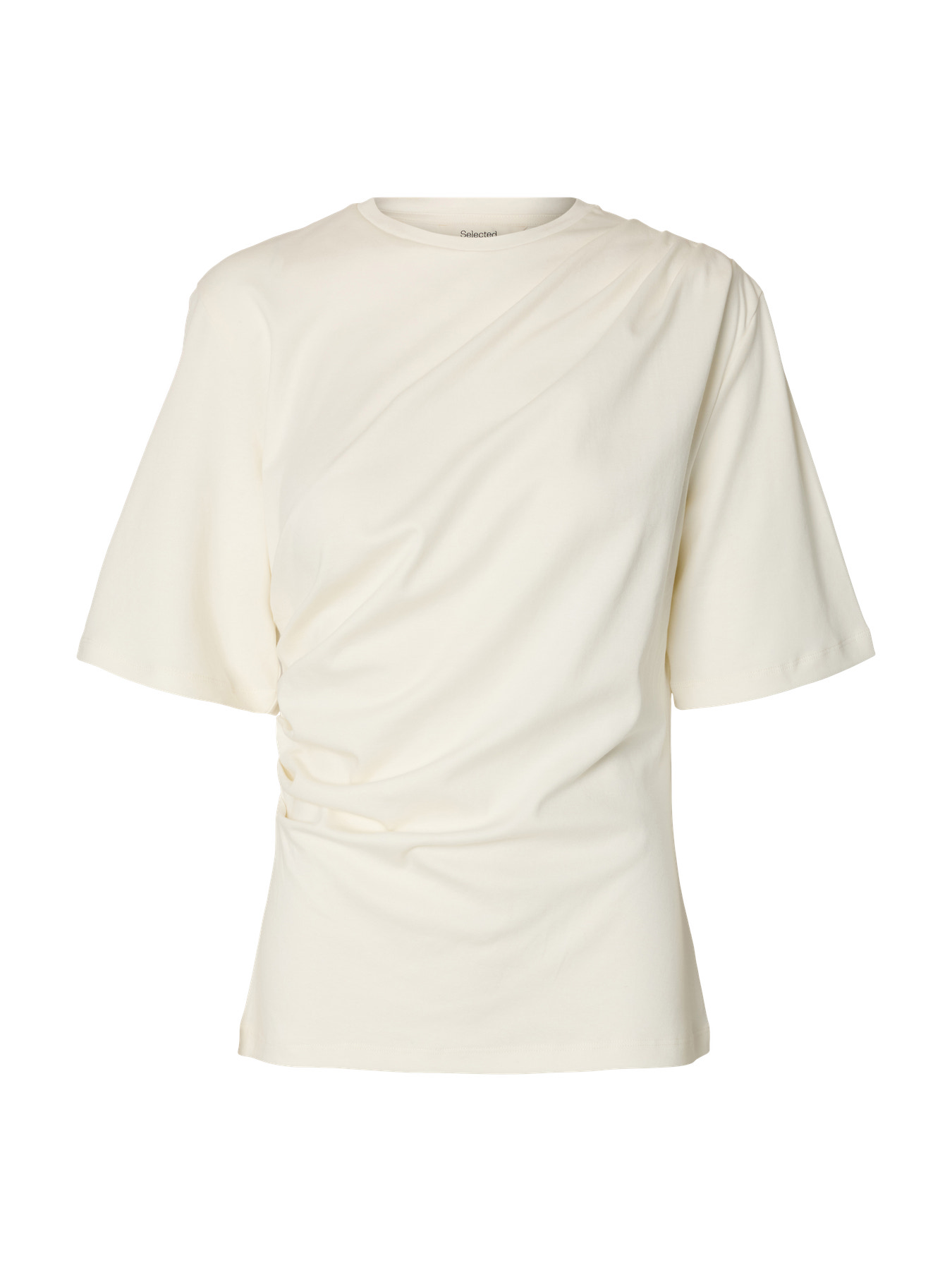 SLWTAJ LIGHT TWIST TEE NOOS Egret