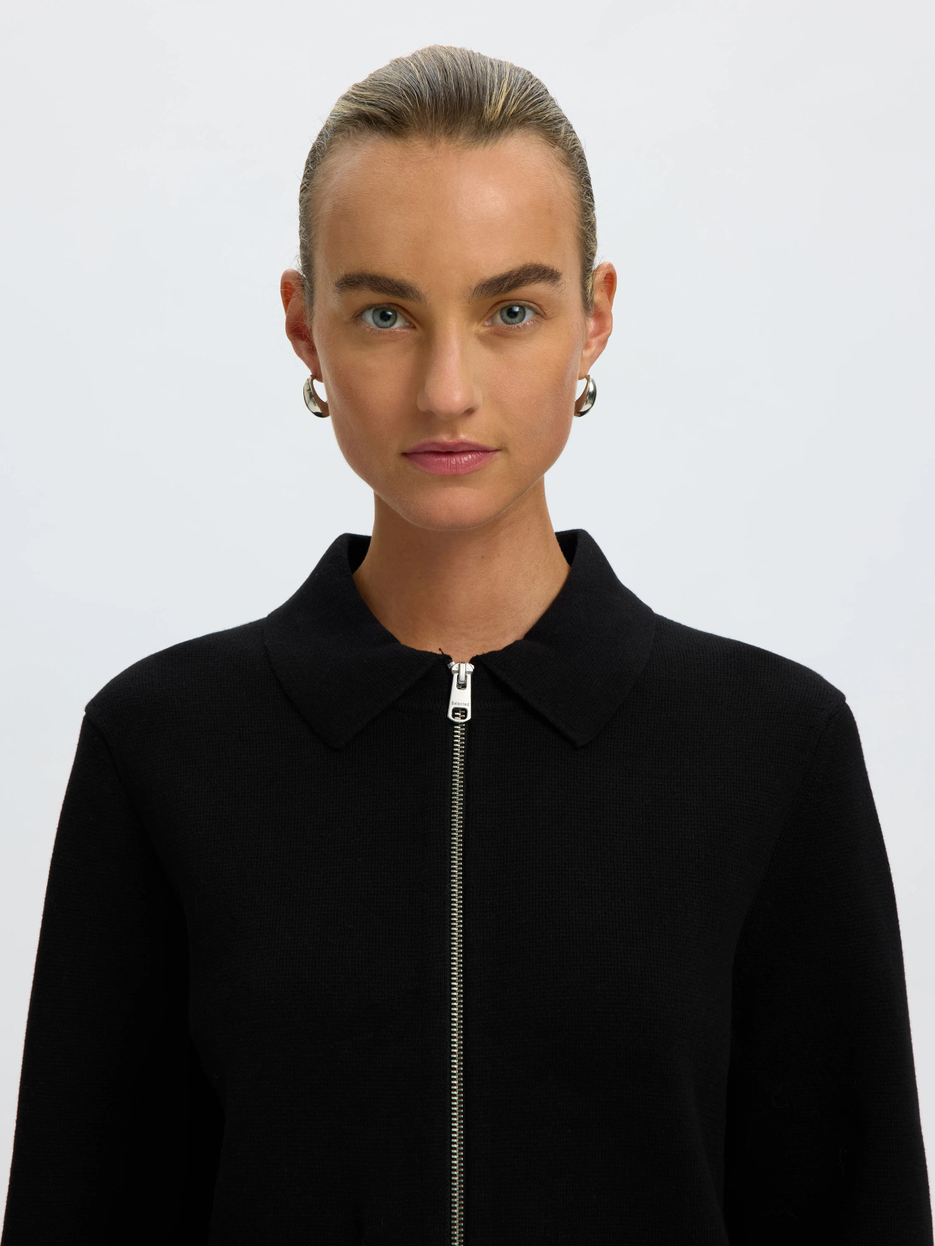 SLWMIKA LS KNIT CARDIGAN Black - 5