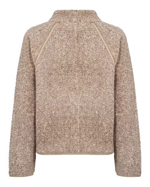 Teddyjacka Pernille beige - 4