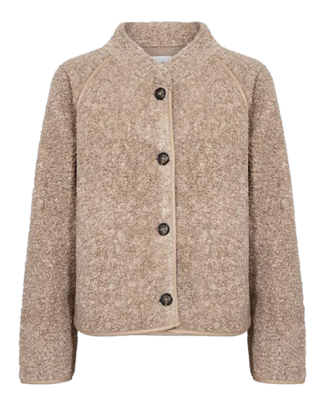 Teddyjacka Pernille beige - 3