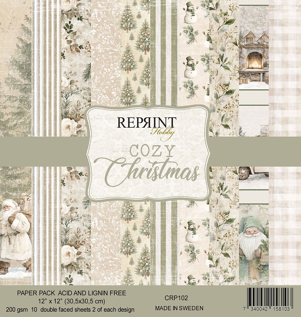 Reprint - Paperpack 12x12 - Cozy Christmas Collection
