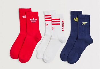 2026/2027 ARSENAL ADIDAS 3-PACK STRUMPOR