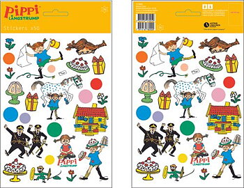 Klistermärken Pippi x 50