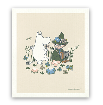 Mumin Disktrasa - Mumintrollet & Snusmumriken Beige