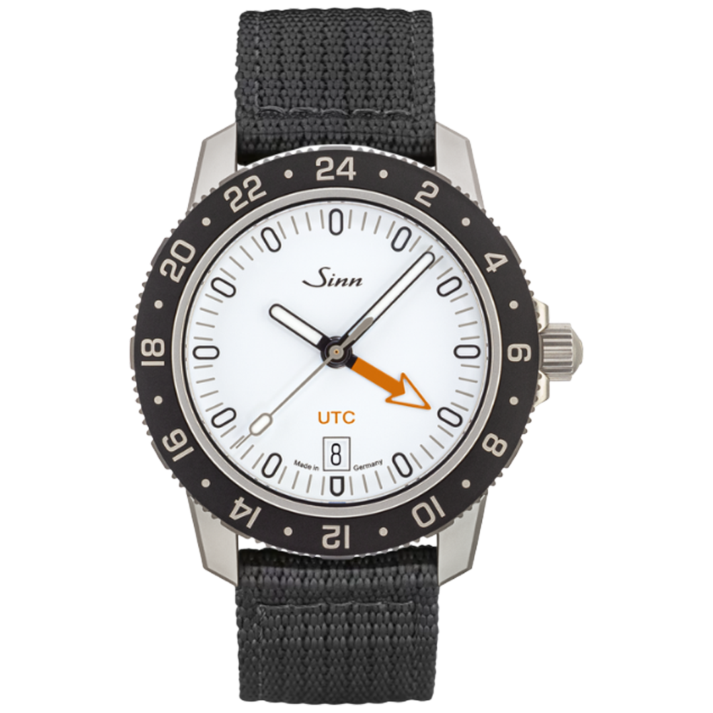Sinn 105 St Sa W UTC tygband svart 105.021 