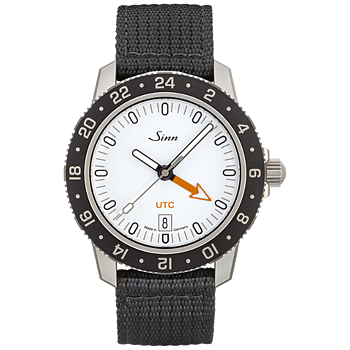 Sinn 105 St Sa W UTC tygband svart 105.021 