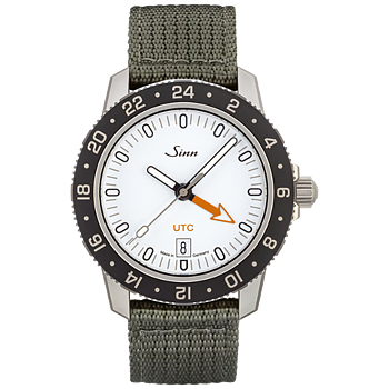 Sinn 105 St Sa W UTC tygband oliv grå 105.021 