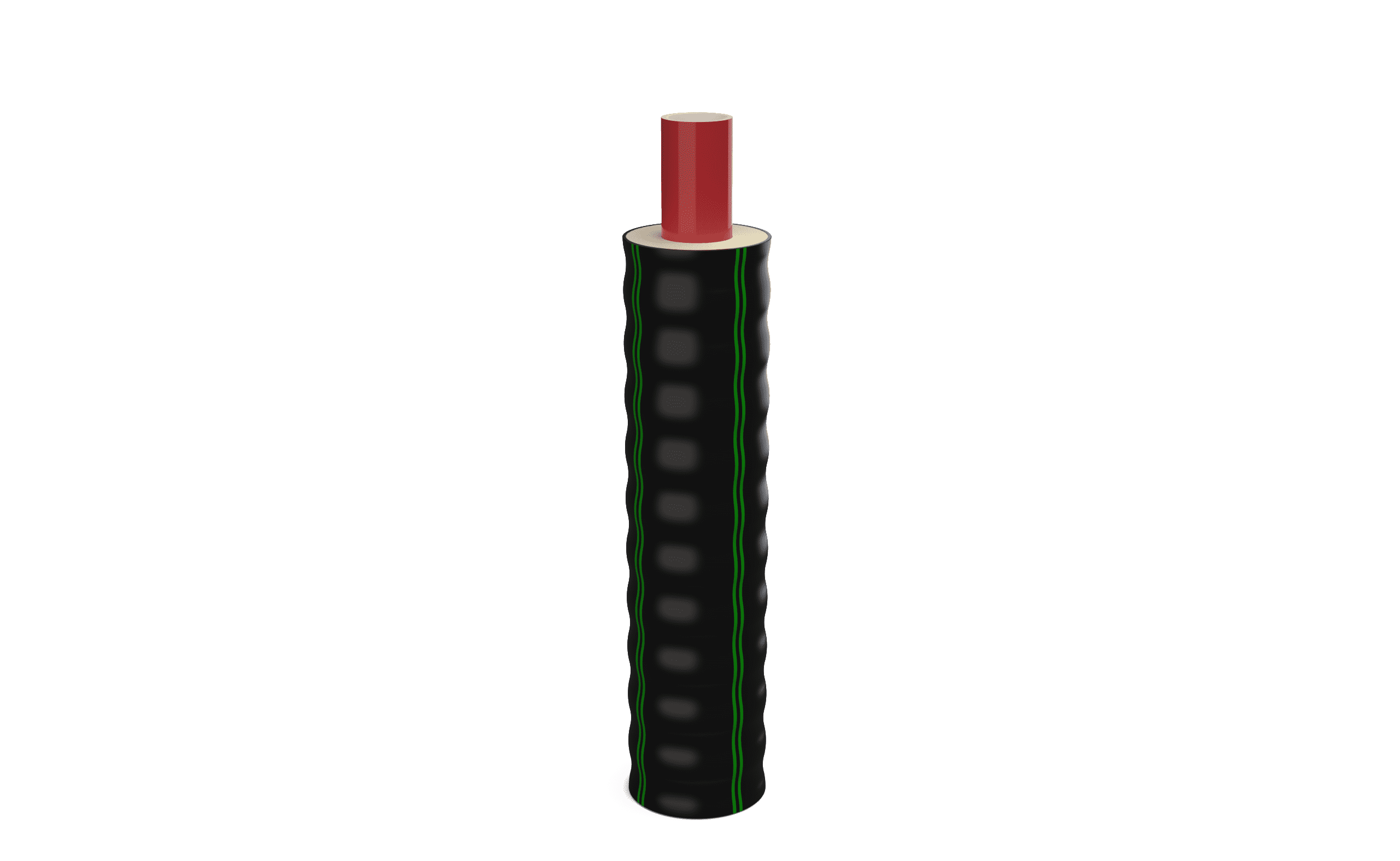 Heatflex värmekulvert 25x2,3/76 SDR11 - 3