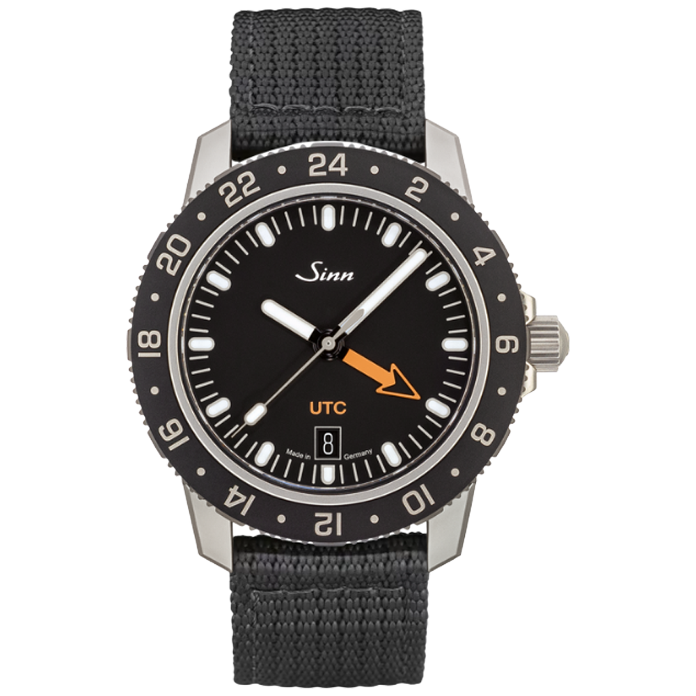 Sinn 105 St Sa UTC tygband svart 105.020 