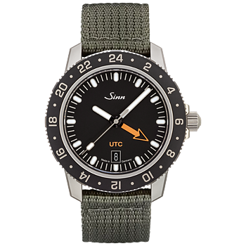 Sinn 105 St Sa UTC tygband oliv grå 105.020 
