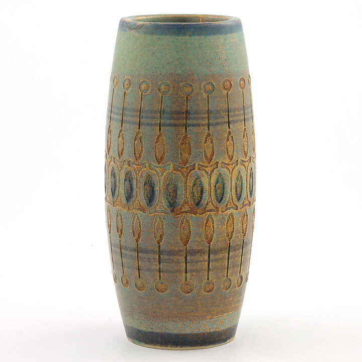 ウラ・ウィンブラッド　グリーン/茶色のベース　19cm　1960年代