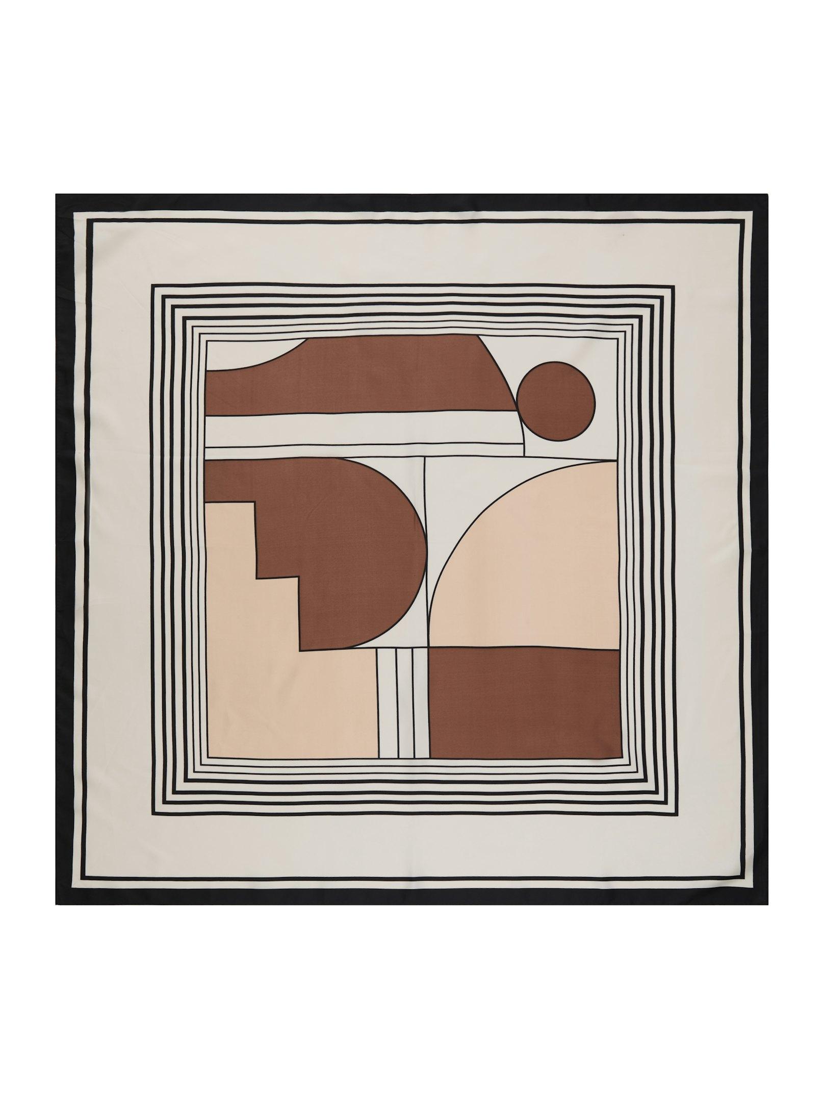 Kela Print Scarf Creme