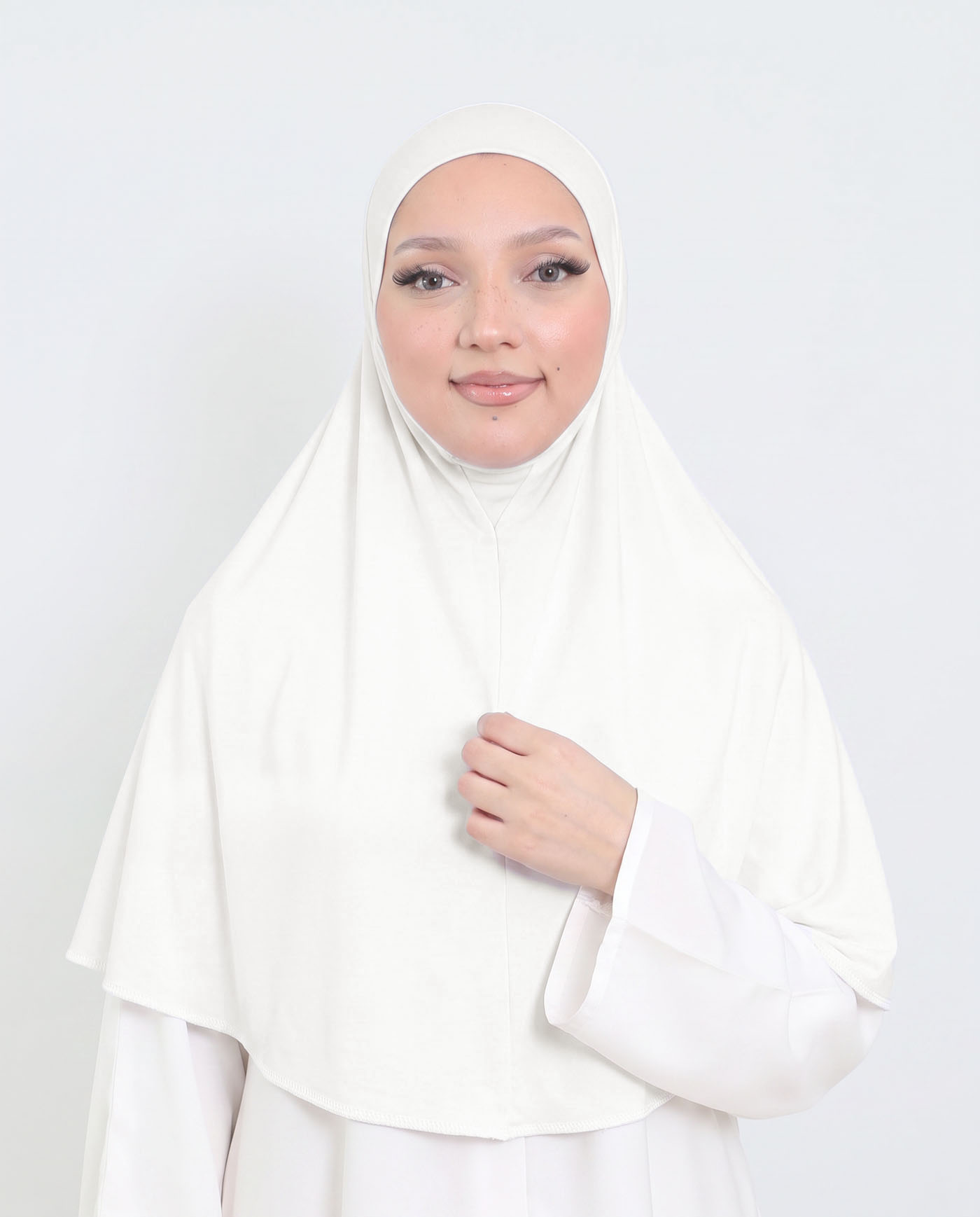 Hijab - Al Amira X-Large - One Piece - Off-White