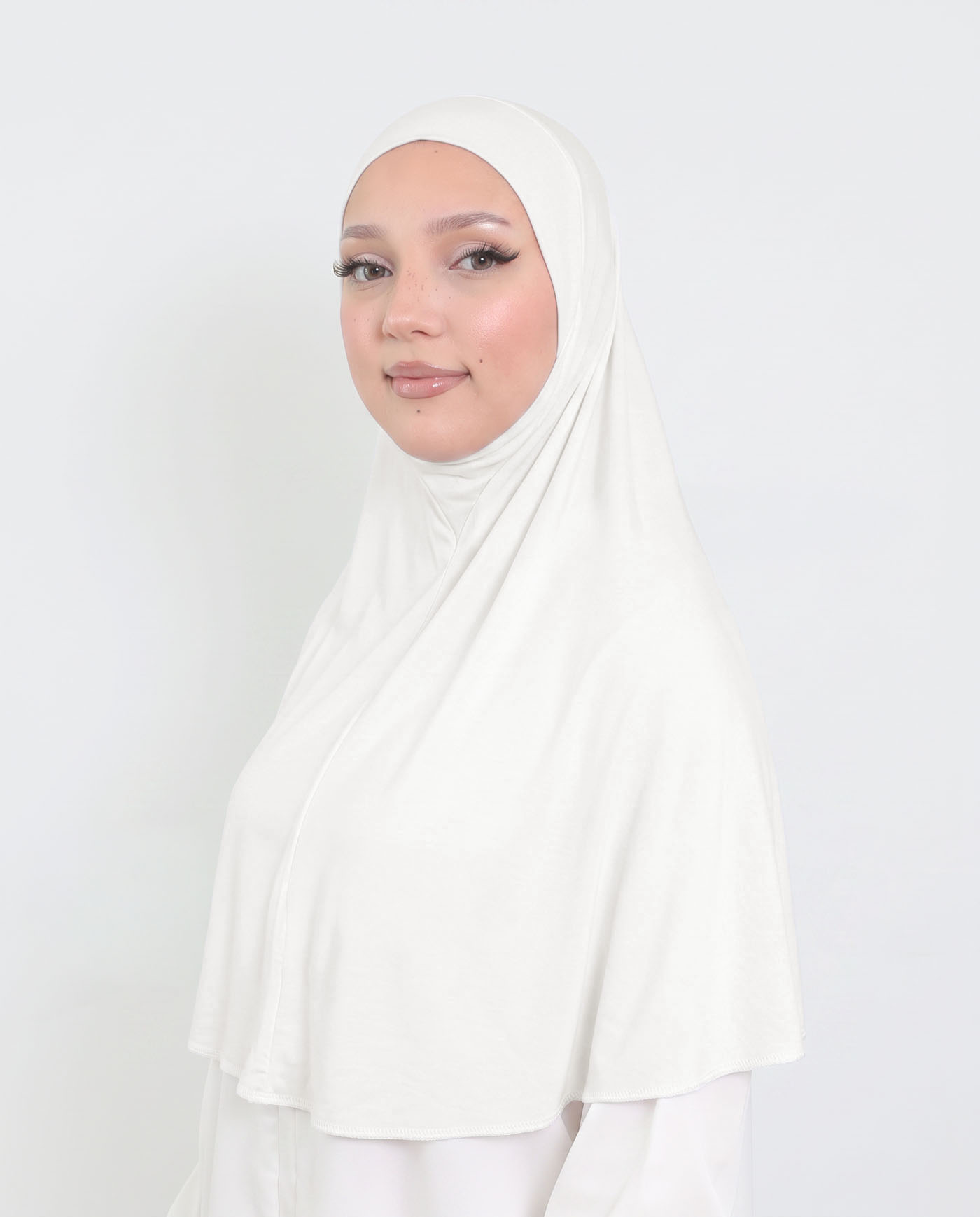Hijab - Al Amira X-Large - One Piece - Off-White - 2