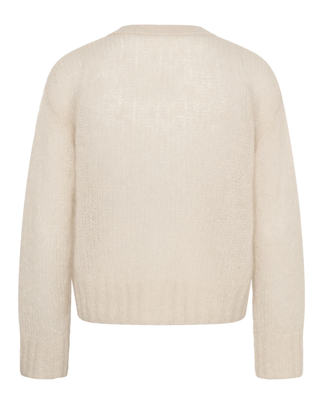 Kofta Zendaya mohairmix ljusbeige - 2
