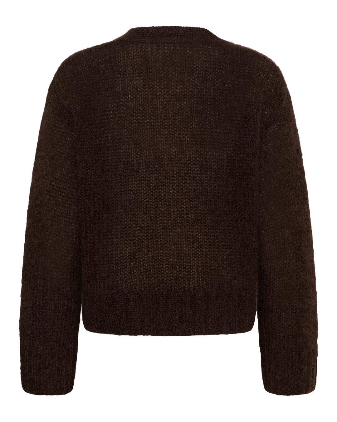 Kofta Zendaya mohairmix brun - 2