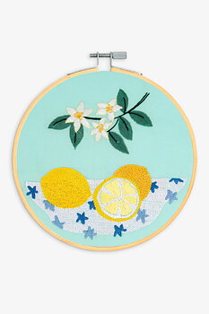 DMC Ritat broderikit Lemons 13,6 x 13 