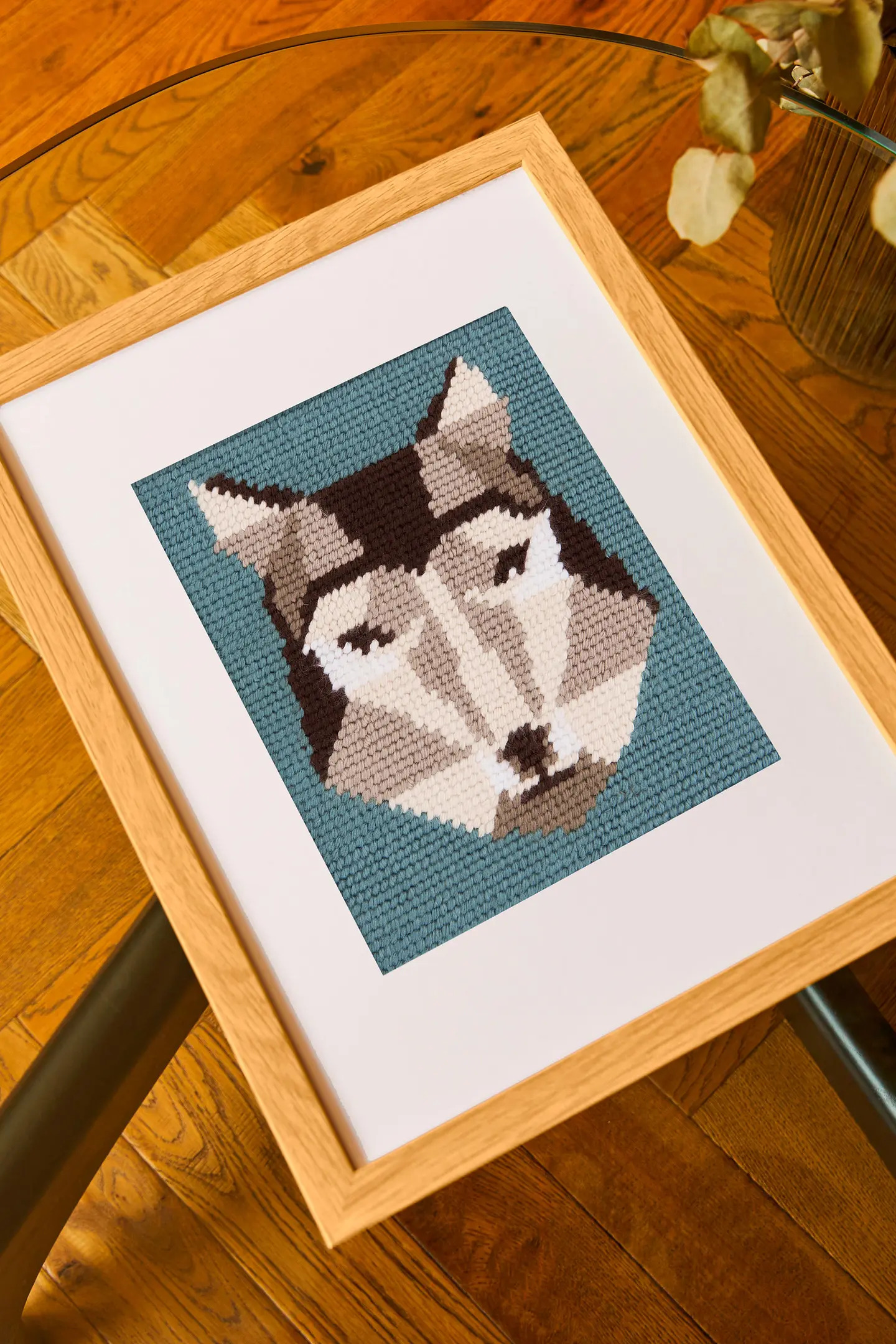 DMC Stramaljbroderi Geo Wolf 12 x 15 