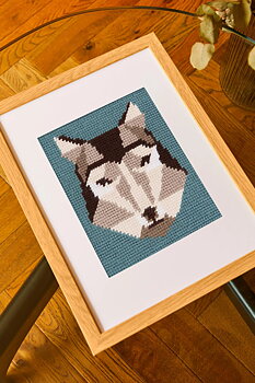 DMC Stramaljbroderi Geo Wolf 12 x 15 