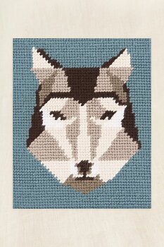 DMC Stramaljbroderi Geo Wolf 12 x 15 