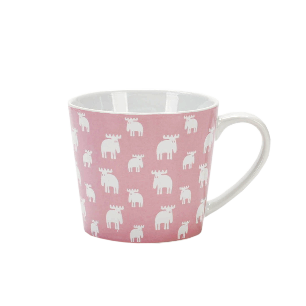 Mugg moz, pink