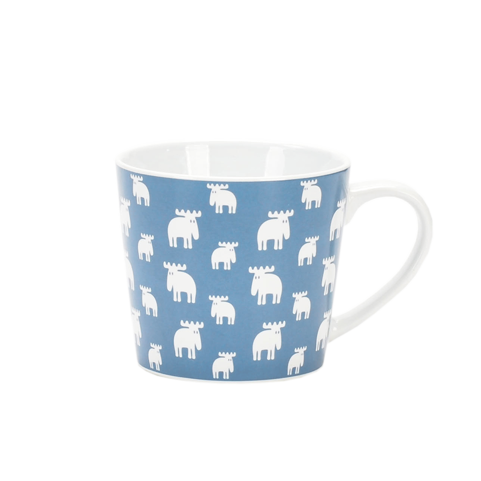 Mugg moz, blue