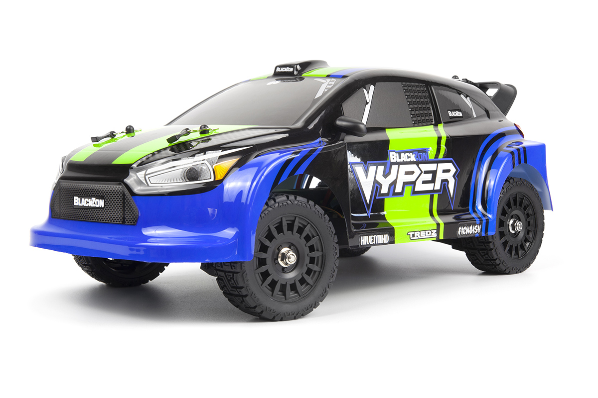BLACKZON Vyper RX 1/16 4WD - Blue/Green