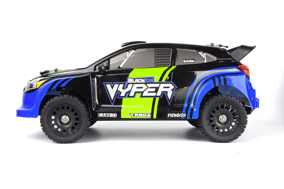 BLACKZON Vyper RX 1/16 4WD - Blue/Green - 2