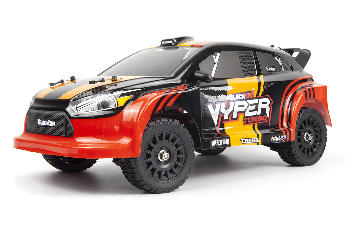 BLACKZON Vyper RX Turbo 1/16 4WD 2S Brushless - Red/Orange