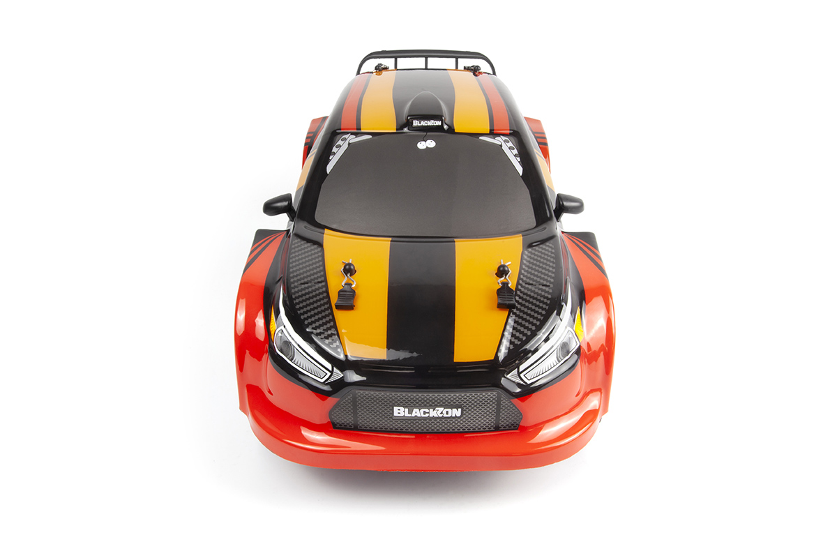BLACKZON Vyper RX Turbo 1/16 4WD 2S Brushless - Red/Orange - 3
