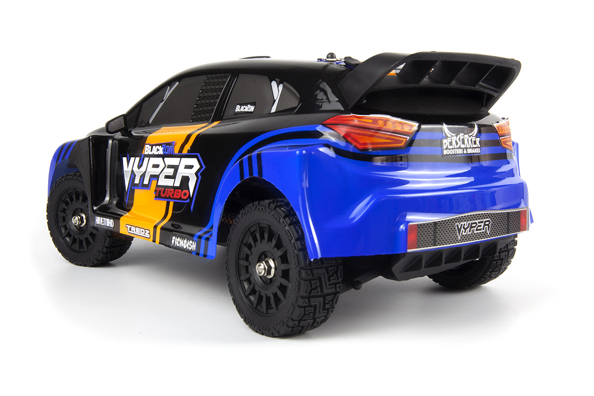 BLACKZON Vyper RX Turbo 1/16 4WD 2S Brushless - Blue/Orange - 4