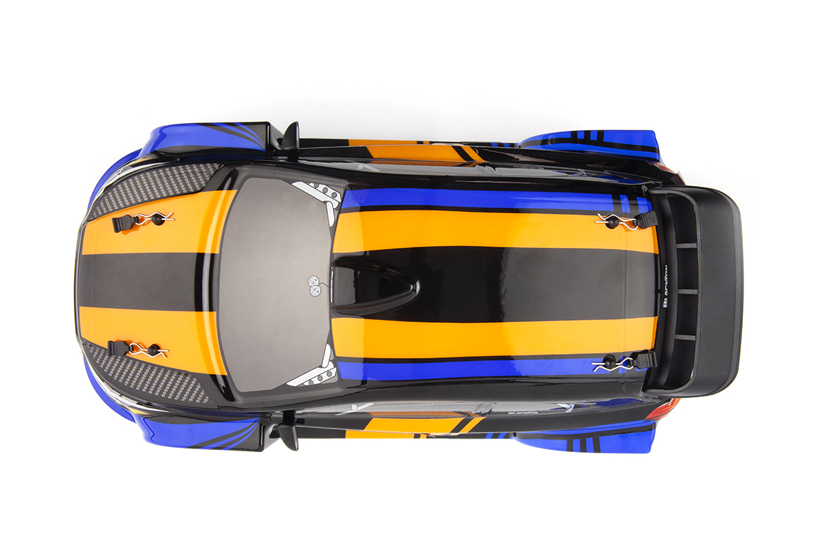 BLACKZON Vyper RX Turbo 1/16 4WD 2S Brushless - Blue/Orange - 5