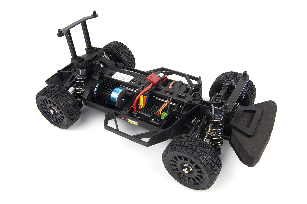 BLACKZON Vyper RX Turbo 1/16 4WD 2S Brushless - Blue/Orange - 6