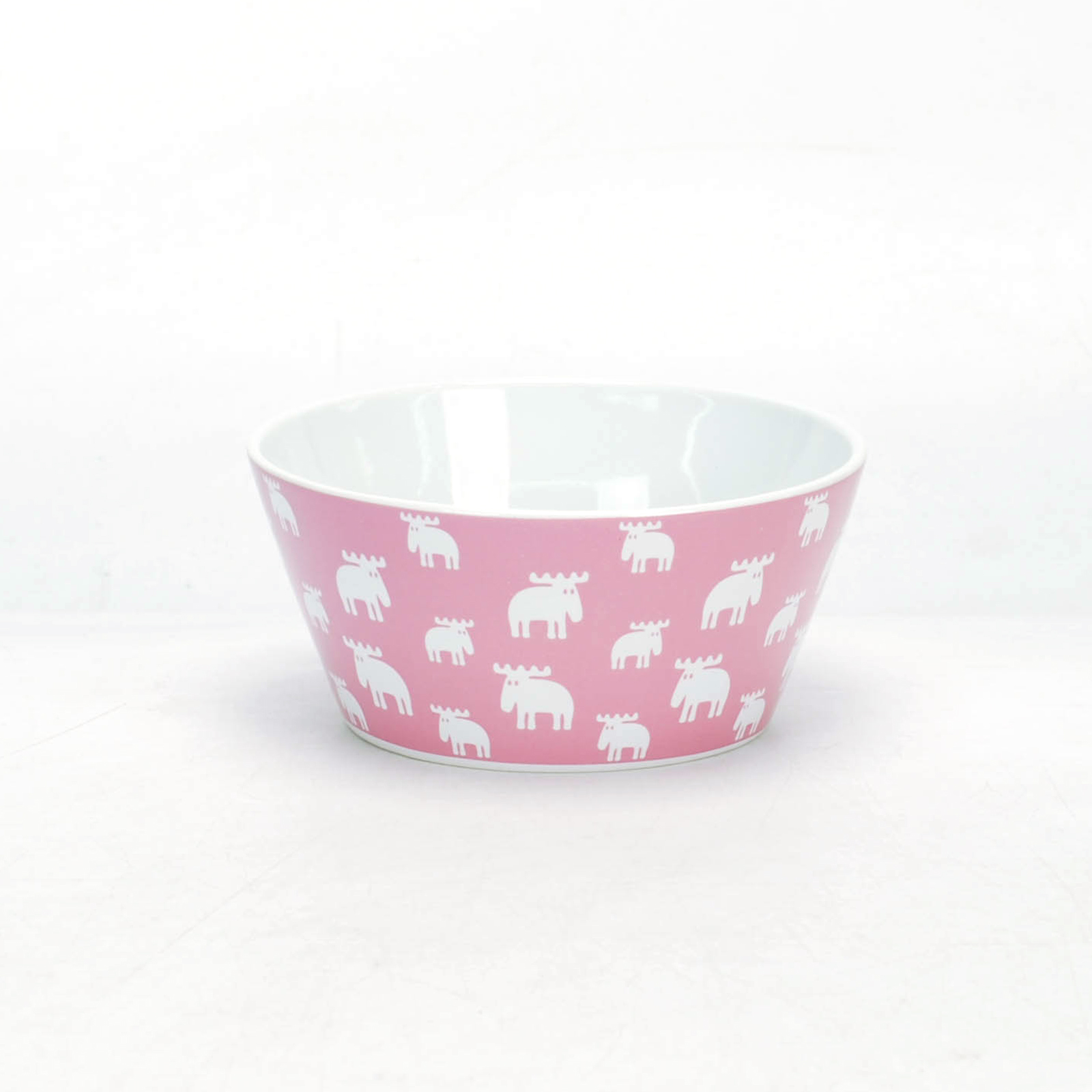 Bowl Moz pink/white