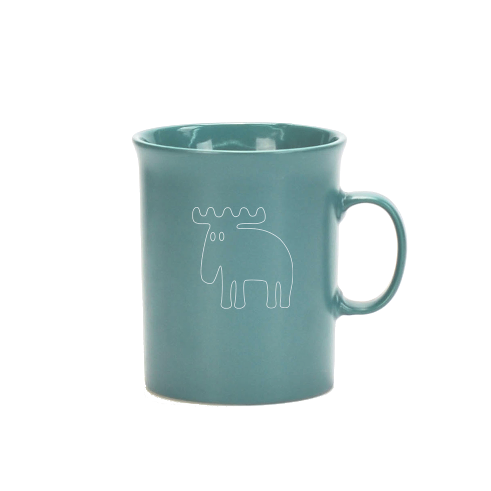 Mug Moz  tidlös, petrol