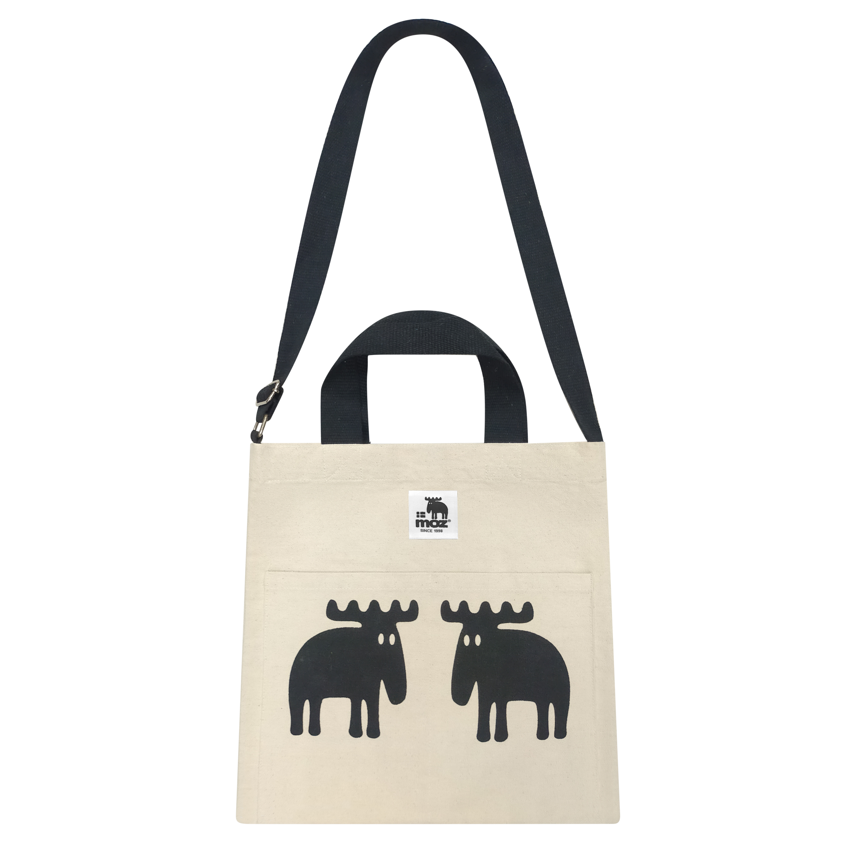 Canvas Bag recycled fabric, beige