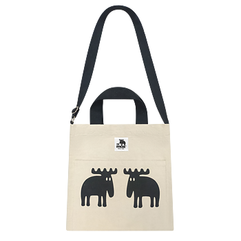 Canvas Bag recycled fabric, beige