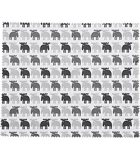Cloth Moz, black/grey/grey