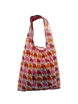 Foldable Bag Moz, red/pink/orange